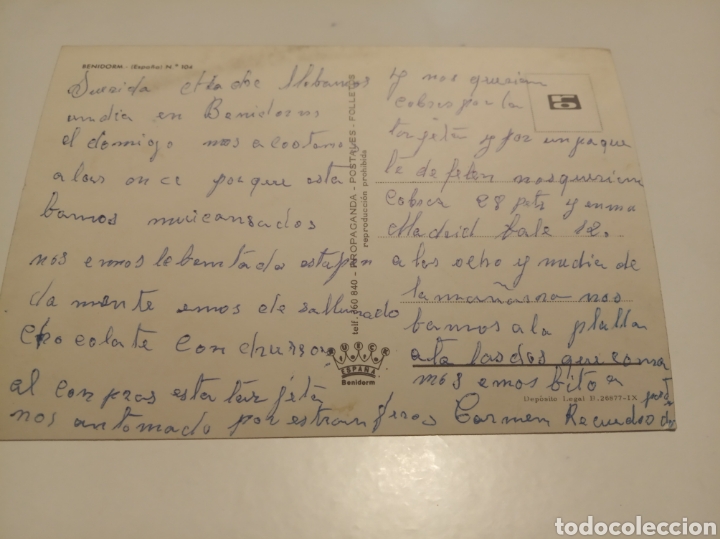 Postales: Benidorm postal - Foto 2