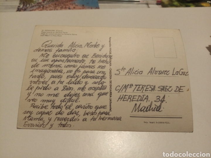 Postales: Benidorm postal - Foto 2