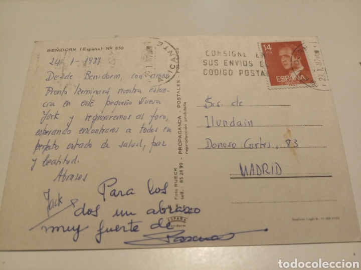 Postales: Benidorm postal - Foto 2