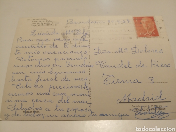 Postales: Benidorm postal - Foto 2