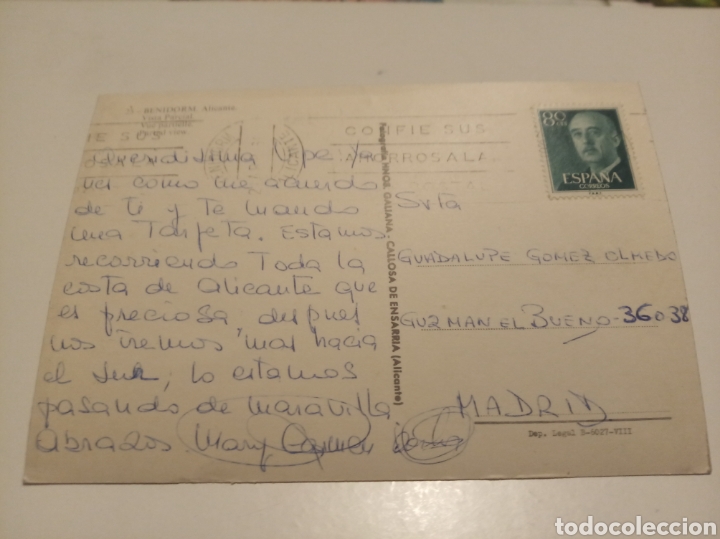 Postales: Postal Benidorm - Foto 2