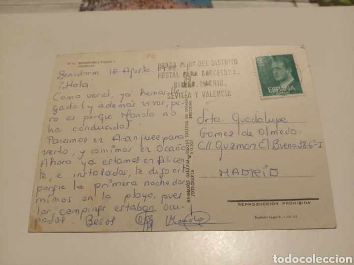 Postales: Benidorm postal - Foto 2