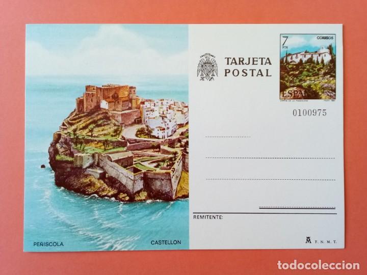 Postkarten: Postal PE&Ntilde;&Iacute;SCOLA Castellon