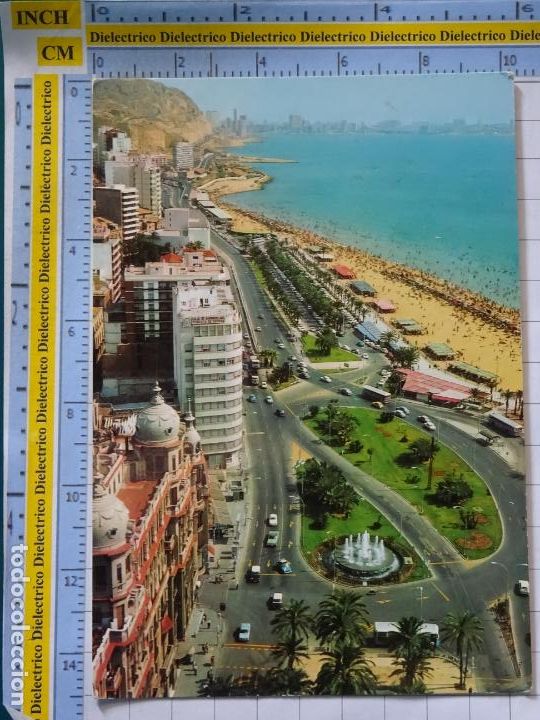 Postkarten: POSTAL DE ALICANTE. A&Ntilde;O 1975. PLAYA VISTA AEREA. 221 GARRABELLA . 726