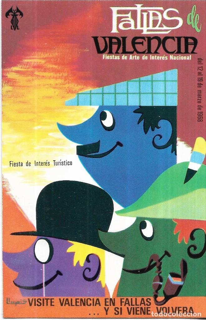 Postales: :::: C192 - POSTAL - FALLAS DE VALENCIA 1968 - Foto 1