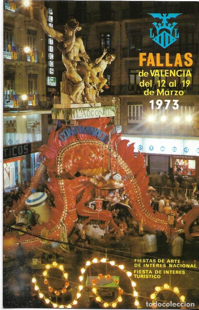 Postales: :::: C46 - POSTAL - FALLAS DE VALENCIA 1973 - Foto 1