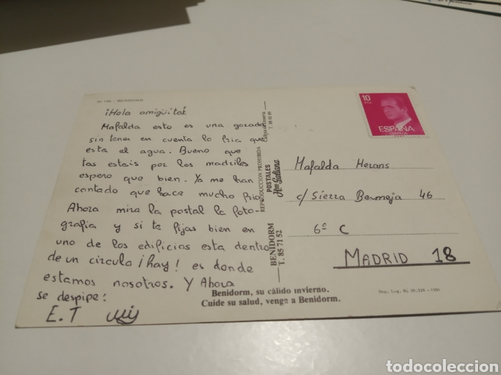 Postales: Benidorm - Foto 2