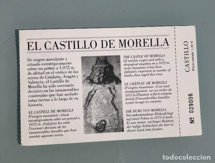 Postkarten: ENTRADA AL CASTILLO DE MORELLA, CASTELLON, NUMERADA, CON HISTORIA Y REVERSO TIPO POSTAL