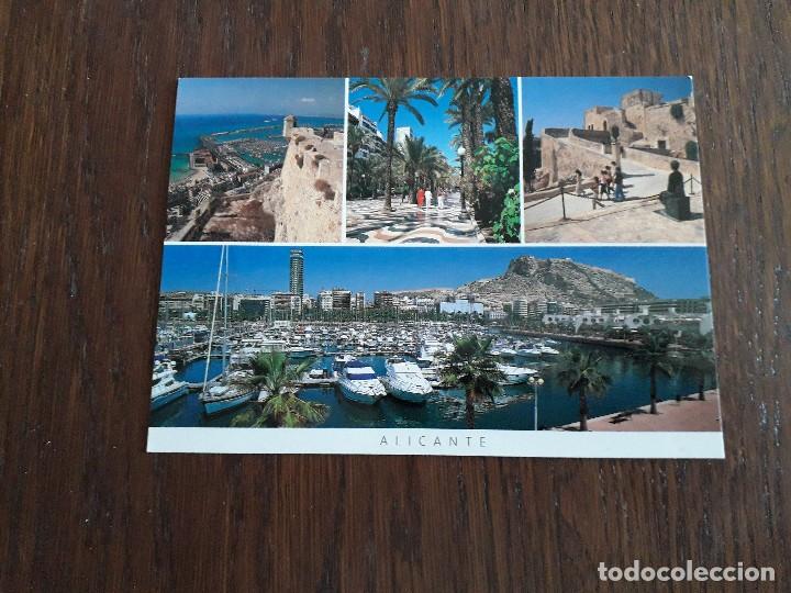 Postkarten: postal de Espa&ntilde;a, Alicante, Costa Blanca.