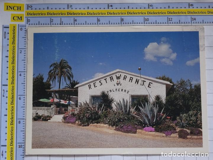 Postkarten: POSTAL DE ALICANTE. A&Ntilde;O 1995. BENIJOFAR BAR RESTAURANTE LAS PALMERAS. 165