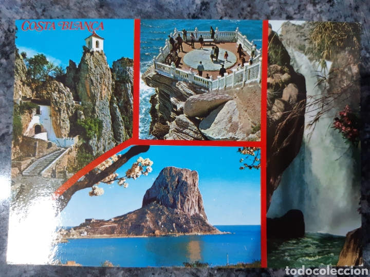 Postais: Postal de Costa Blanca. Alicante. Diferentes aspectos.