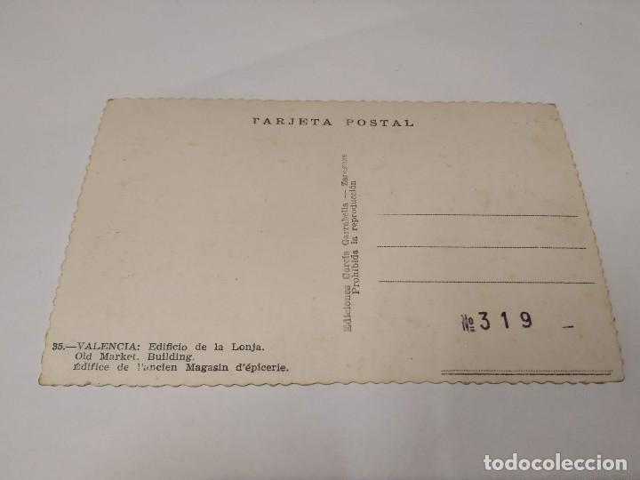 Postales: VALENCIA - POSTAL VALENCIA - EDIFICIO DE LA LONJA - Foto 2