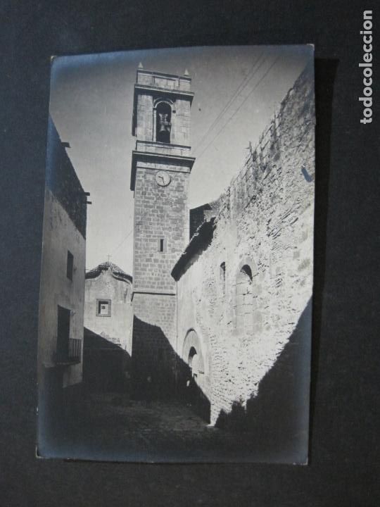 Postkarten: PE&Ntilde;ISCOLA-FACHADA IGLESIA PARROQUIAL-ARCHIVO ROISIN-FOTOGRAFICA-POSTAL ANTIGUA-(72.492)