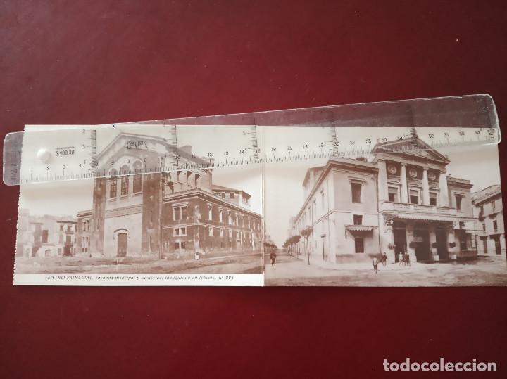 Postcards: castellon fotografica - teatro principal fachada principal y posterior - inagurado en 1894 -
