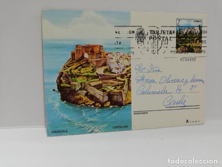 Postkarten: TARJETA POSTAL. PE&Ntilde;ISCOLA. CASTELLON.