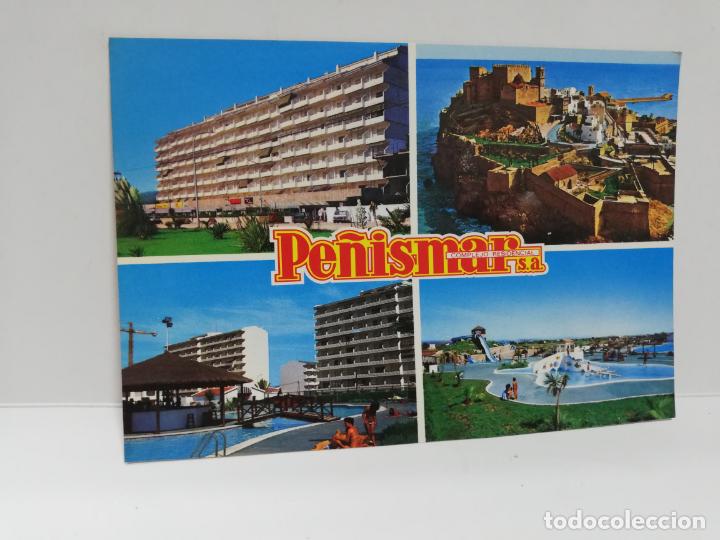 Cartes Postales: TARJETA POSTAL. COSTA DEL AZAHAR. PE&Ntilde;ISMAR. PE&Ntilde;ISCOLA. CASTELLON.