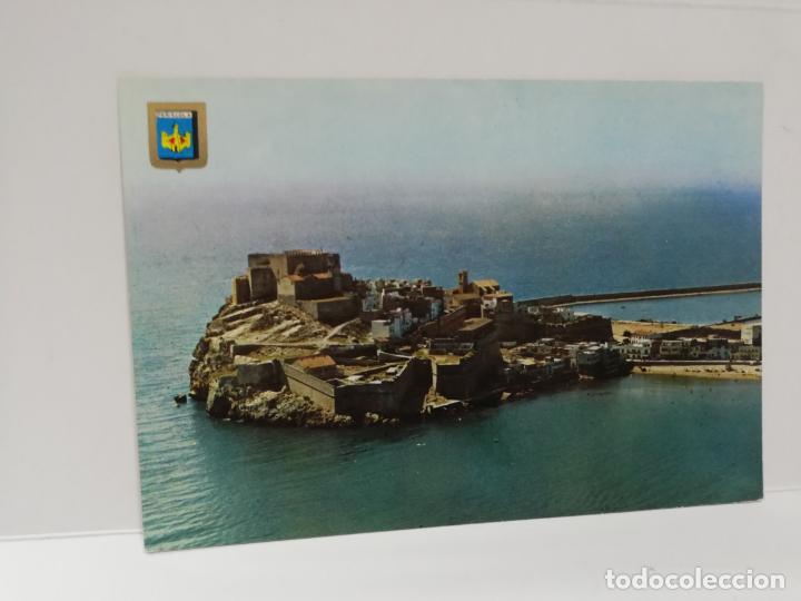 Cartes Postales: TARJETA POSTAL. PE&Ntilde;ISCOLA. CASTELLON. VISTA AEREA.