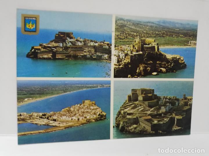 Cartes Postales: TARJETA POSTAL. PE&Ntilde;ISCOLA. CASTELLON. DIVERSOS ASPECTOS.