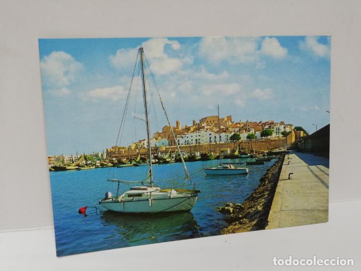 Cartes Postales: TARJETA POSTAL. PE&Ntilde;ISCOLA CASTELLON. PUERTO.