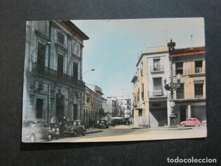 Postkarten: SUECA-PLAZA REYES CATOLICOS Y AYUNTAMIENTO-ARRIBAS ED-POSTAL ANTIGUA-(73.280)