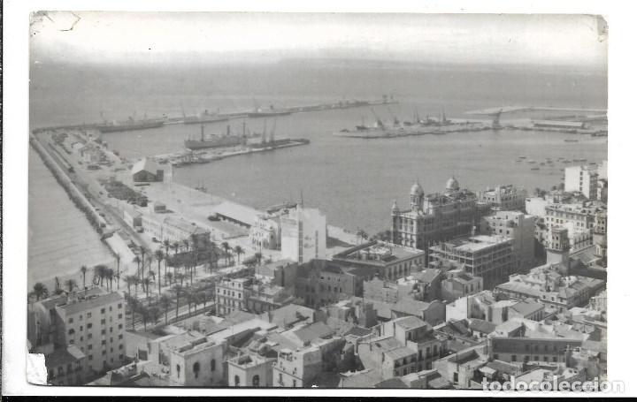 Postcards: ALICANTE - ANTIGUA FOTO-POSTAL- VISTA DEL PUERTO - FOTO- DELFLOR - CIRCULADA - 1.964