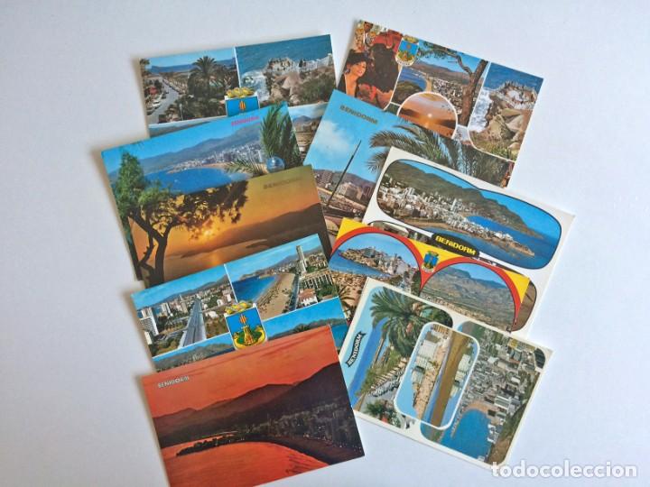 Postales: 10 POSTALES BENIDORM - Foto 1