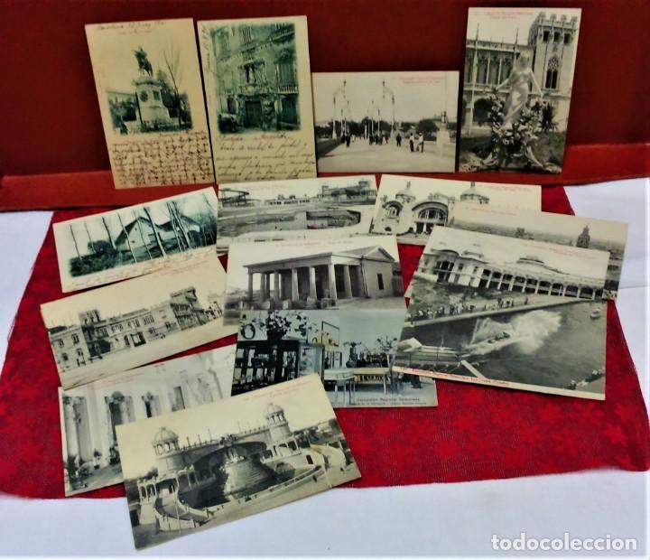 Postkarten: LOTE 15 POSTALES DE VALENCIA.DE 1901 HASTA A&Ntilde;OS 20.MAYORIA FOTOTIPIA THOMAS.VER DESCRPCI&Oacute;N