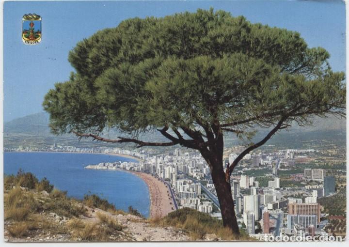 Postcards: N&ordm; 1-BENIDORM. Alicante. Panor&aacute;mica. Circulada en 1976. Ed. HERMANOS GALIANA