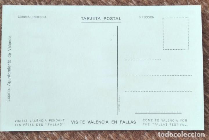 Postales: VALENCIA - FALLAS 1961 - Foto 2