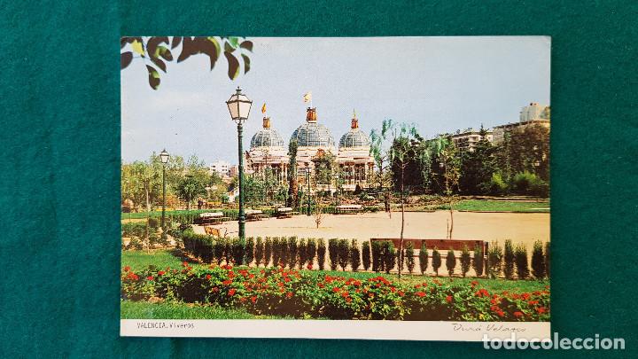 Postkarten: POSTAL VALENCIA (1960s) VIVEROS MUNICIPALES
