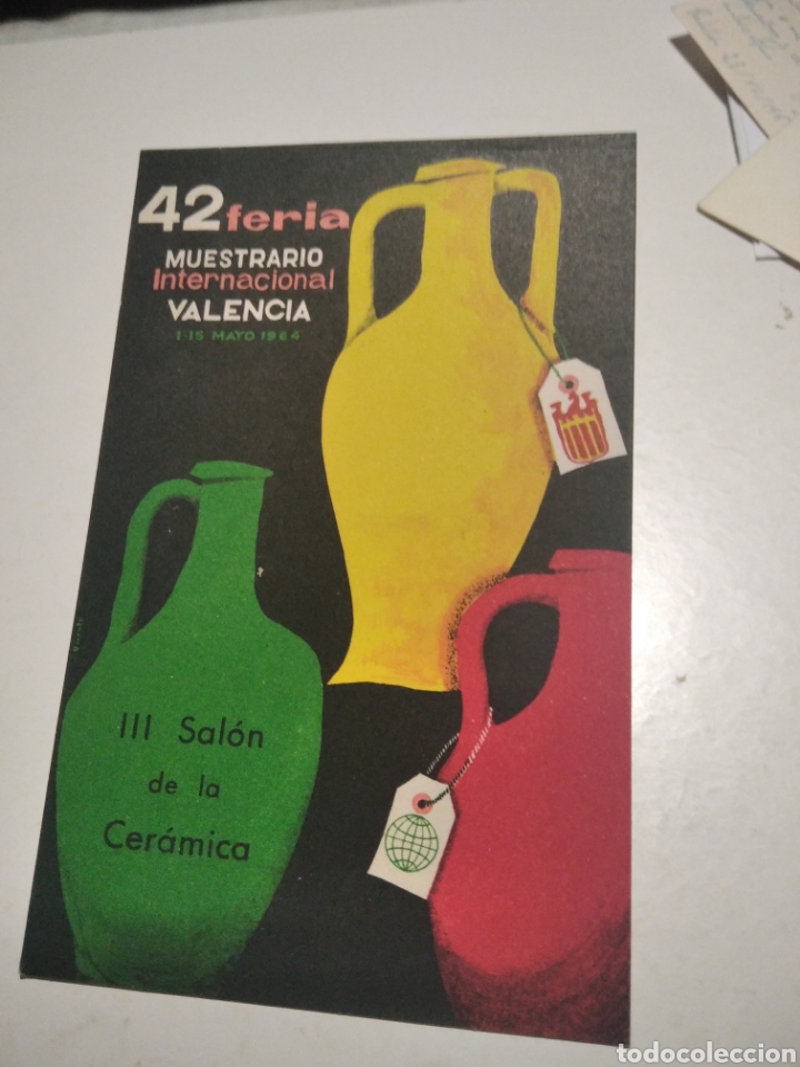 Postales: Postal 42 feria Internacional III salon de la cer&aacute;mica