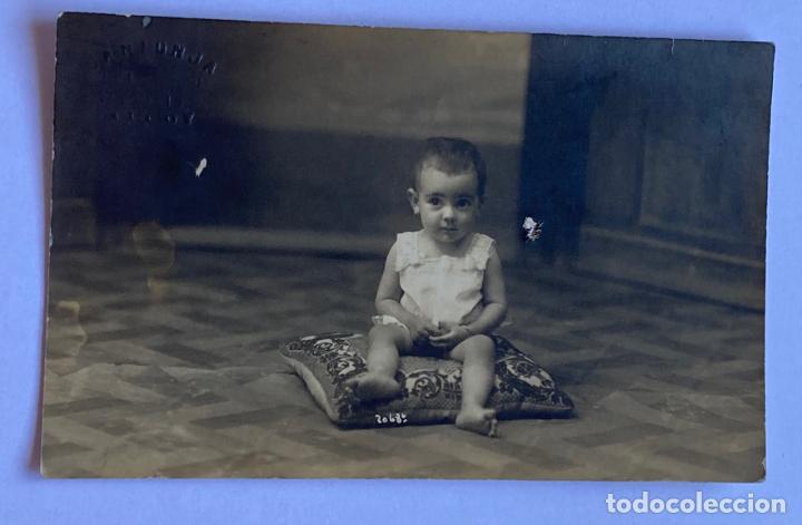 Postcards: TARJETA POSTAL FOTOGRAFICA DE ALCOY ALICANTE - NI&Ntilde;A - FOTO SANTONJA