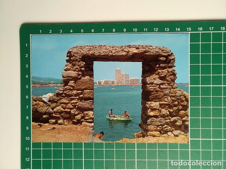 Cartes Postales: POSTAL ESCRITA - PE&Ntilde;ISCOLA - CASTELLON - VISTA DESDE EL CASTILLO
