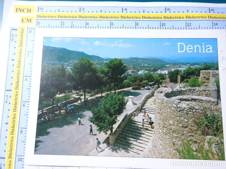 Postkarten: POSTAL DE ALICANTE. A&Ntilde;O 1993. DENIA BAJADA DEL CASTILLO. 21 GALIANA. 3222