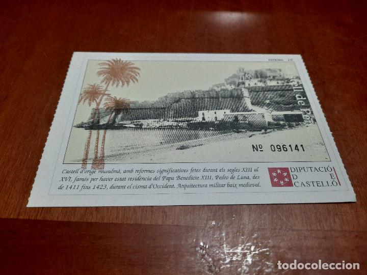Postales: CASTELL DE PE&Ntilde;&Iacute;SCOLA. ENTRADA-POSTAL. SIN CIRCULAR. BUEN ESTADO. DIFICIL