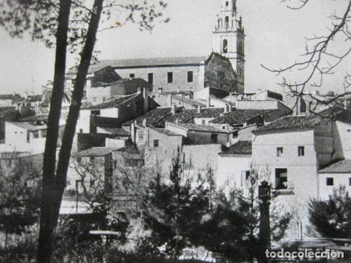 Postales: ENGUERA-VISTA PARCIAL Y PARROQUIA SAN MIGUEL-ZERKOWITZ FOTO-22-POSTAL ANTIGUA-(76.143)