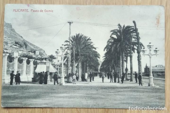 Postkarten: ALICANTE - PASEO DE GOMIZ - FOTOTIPIA THOMAS