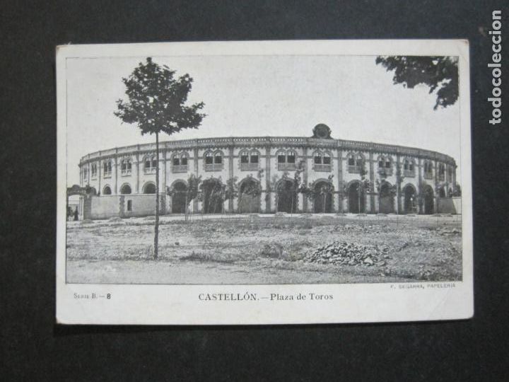 Postais: CASTELLON-PLAZA DE TOROS-F.SEGARRA PAPELERIA-POSTAL ANTIGUA-(76.370)