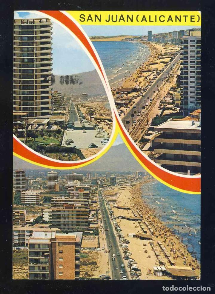 Postales: Postal de SANT JOAN (Alacant): Platges (G.Garrabella 11)