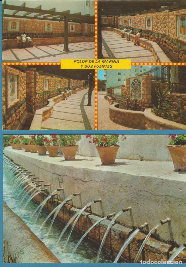 Postcards: LOTE DOS POSTALES, POLOP DE LA MARINA.