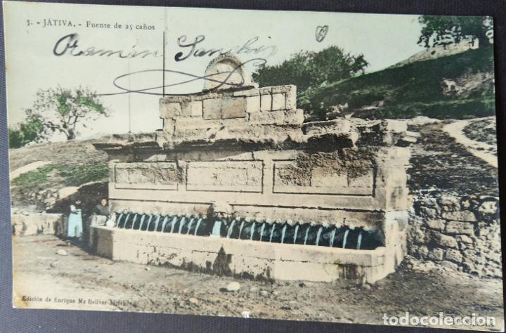 Postais: JATIVA FUENTE 25 CA&Ntilde;OS