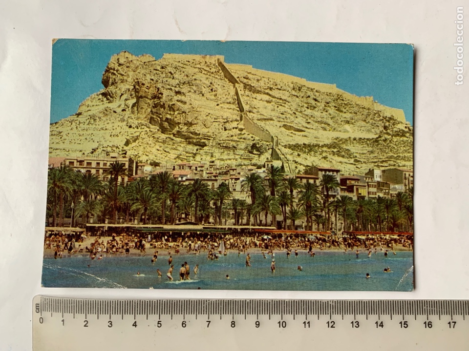 Postais: POSTAL. ALICANTE. CASTILLO Y PLAYA DEL POSTIGUET. EDICIONES JUQUEMO.