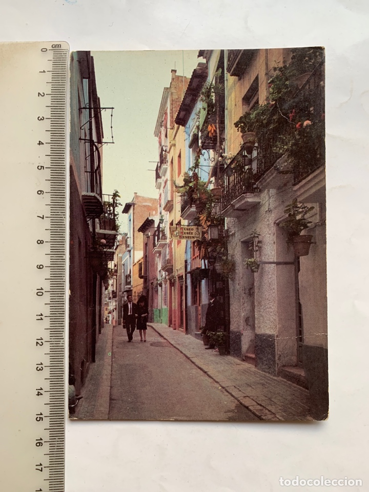 Postales: POSTAL. ALICANTE. BARRIO T&Iacute;PICO. MUSEO CER&Aacute;MICA. POSTAL OSCAR COLOR, S. A.