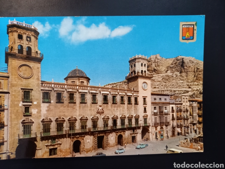 Cartoline: Postal de. Alicante. Plaza 28 de julio ayuntamiento.