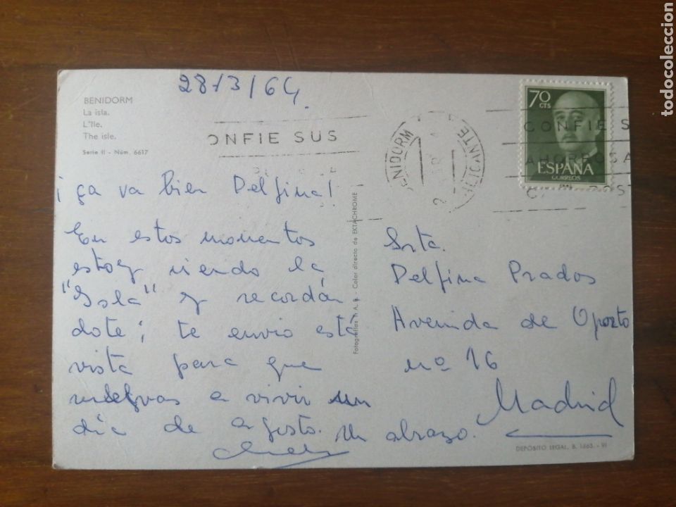 Postales: POSTAL BENIDORM - Foto 2