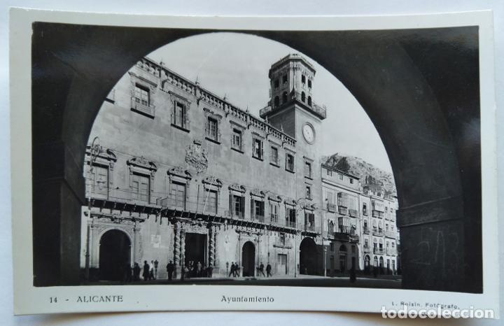 Postais: ALICANTE AYUNTAMIENTO FOTOGRAFICA ROISIN