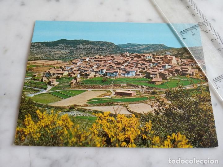 Postales: Zorita del maestrazgo (castellon) vista ganeral del pueblo con el santuario