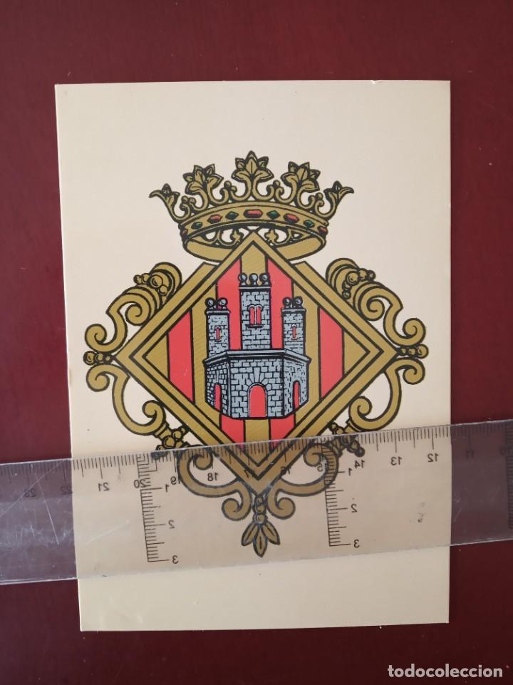 Postales: Escudo de la ciudad de Castellon