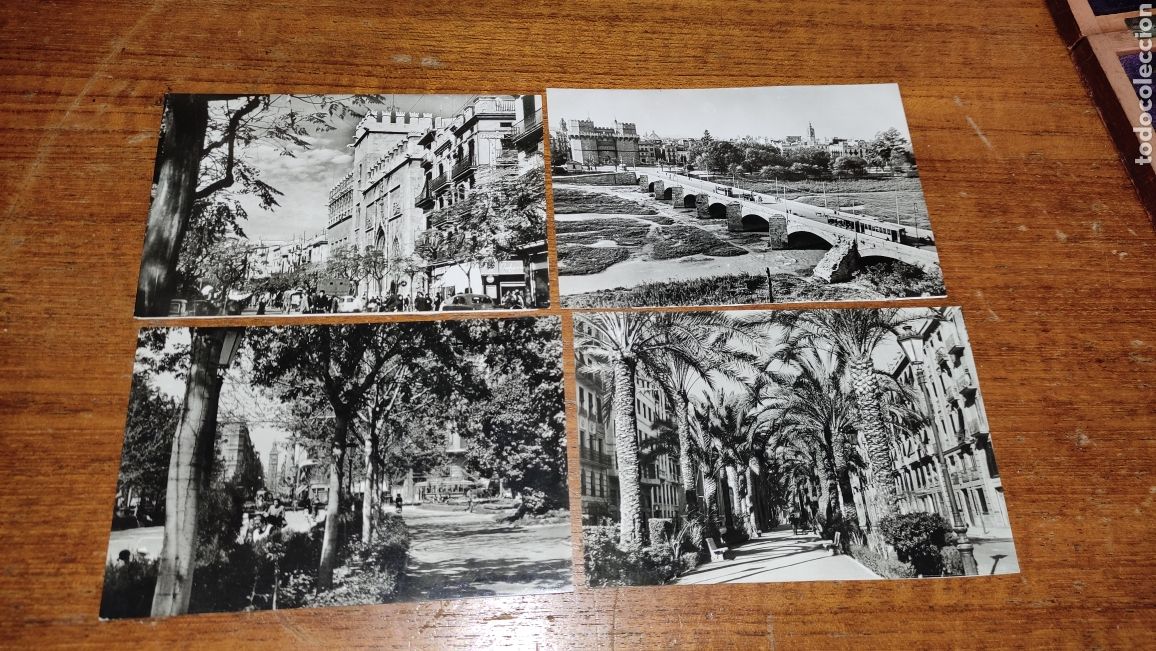 Postkarten: 4 postales Valencia Foto Penfel