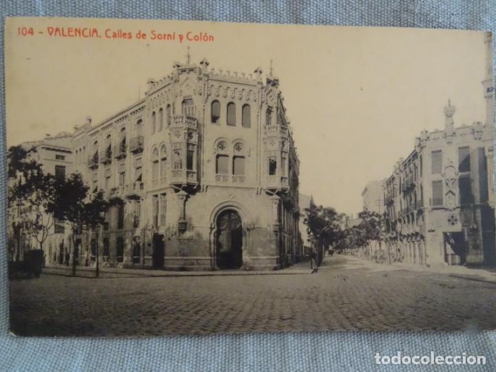 Postkarten: VALENCIA. GRAPOS. 104. CALLES DE SORNI Y COLON.